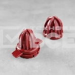 Соковыжималка цитрусовая Scarlett SC-JE50C08 25Вт рез.сок.:1200мл. красный/белый, фото3