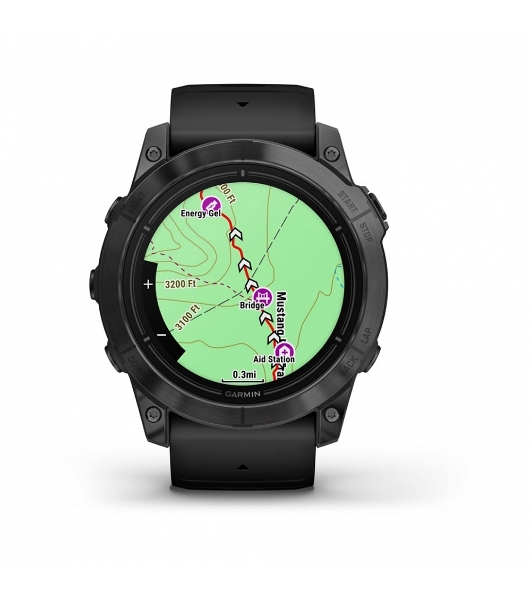 Умные часы Garmin Epix Pro Gen 2 Standard Edition, 1.4' AMOLED, ANT+, Bluetooth, GPS, NFC, Wi-Fi, 10 ATM, серый / черный