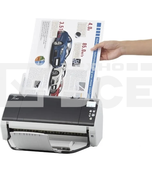 Сканер Fujitsu scanner fi-8170 уровня рабочей группы, 70 стр/мин, 140 изобр/мин, А4, двустороннее устройство АПД, USB 3.2, светодиодная подсветка.