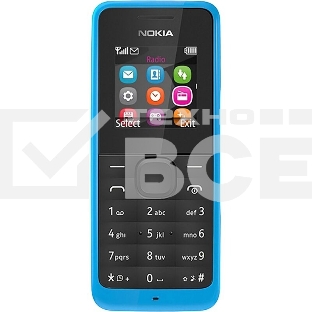 Мобильный телефон NOKIA 108 TA-1627 DS EAC синий
