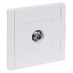 Розетка TV проходная IEK FORTE&PIANO FP229 белый, фото 1