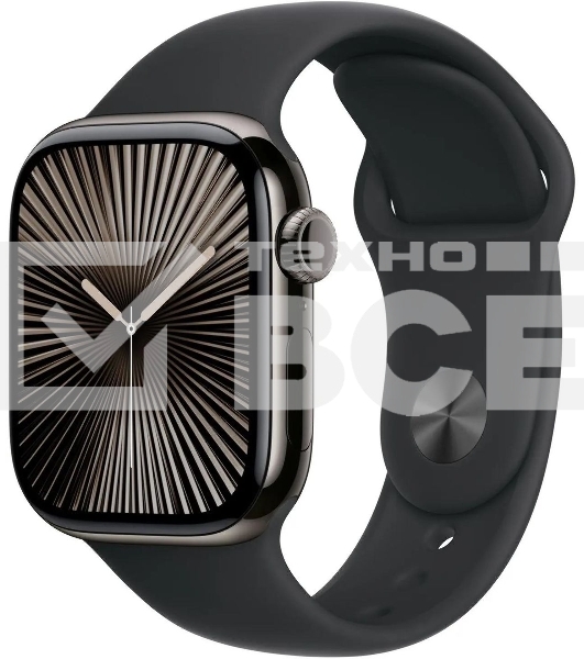 Смарт-часы Apple Watch S10 42mm Jet черный