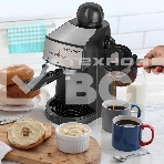 Кофеварка рожковая Endever Costa-1050 черный/стальной, исп. кофе - молотый, 0,2 л, 900 Вт, 5 бар, фото2
