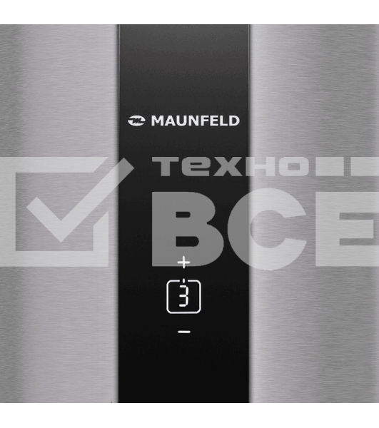 Вытяжка кухонная дизайнерская Maunfeld Lee Wall 35 Sensor нержавеющая сталь