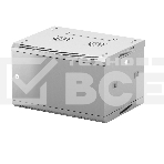 Шкаф телекоммуникационный настенный NEOMAX 6U (600х350), металлическая дверь, замок-ключ (3 шт), разборный, цвет серый (1 коробка) NCB-WM6U-6035MK3-100-GY, фото3
