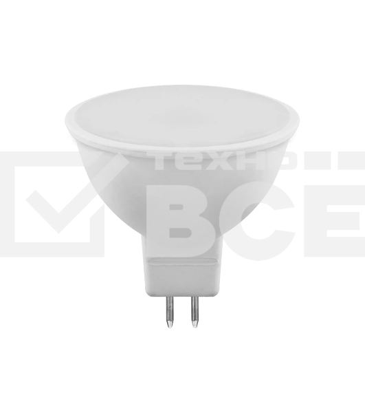 Лампа светодиодная SAFFIT SBMR1607 (55028) 7 вт 230в GU5.3 белый