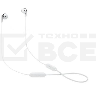 Наушники JBL T215BT вкладыши белый