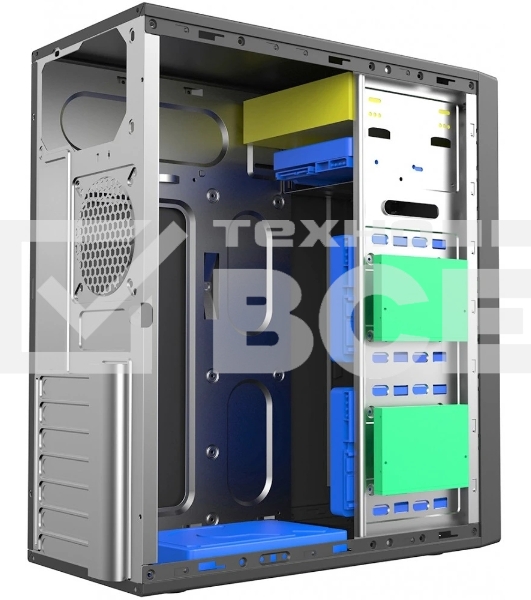 Компьютерный корпус c блоком питания 450 Ватт Case Foxline FL-301, ATX