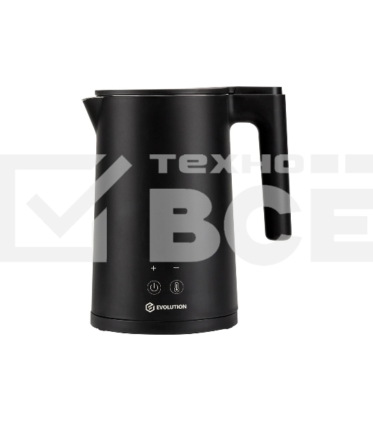 Чайник электрический EVOLUTION KP17222 LED черный