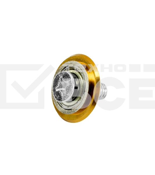 Ролик режущий с подшипником для плиткореза Denzel 22х6х6мм, TiN