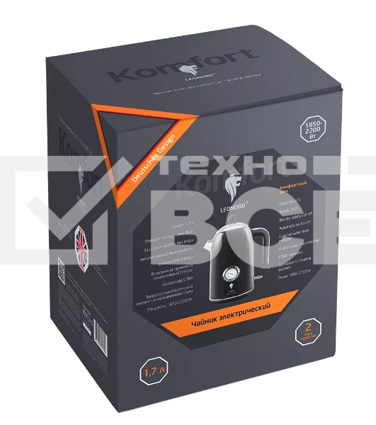 Чайник электрический Leonord LE-1903/2 RETRO