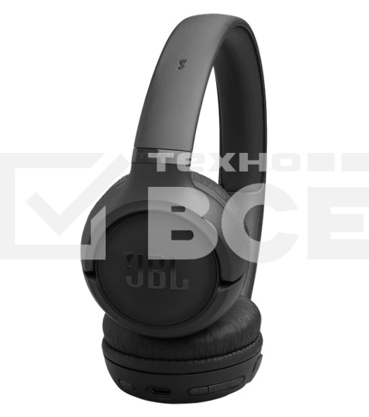 Наушники накладные JBL Tune 530BT черный беспроводные bluetooth оголовье (JBLT530BTBLK)