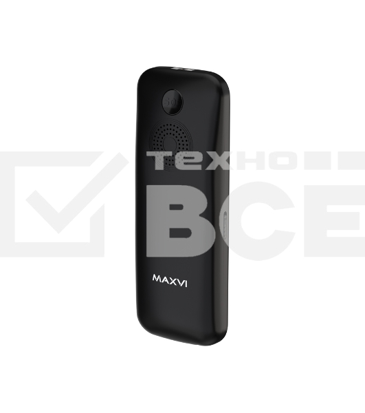 Телефон Maxvi RT-03 black + док-станция