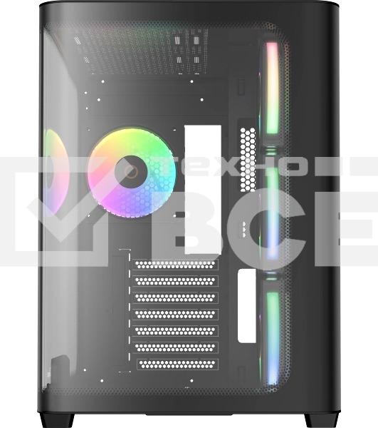 Компьютерный корпус Ocypus Iota C70 BK Curve ARGB Digital (Iota-C70-BKD400CD-GL)