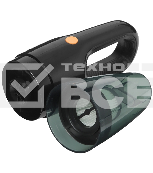 Пылесос автомобильный QUMO VaccoPM 6DU черный/серый, 120 Вт, уборка сухая, пылесборник контейнер 0.35 л