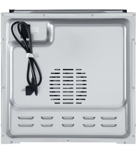 Шкаф духовой электрический Maunfeld EOEH.5811B, встраиваемый, 59л, дверца с 2 стеклами, черный