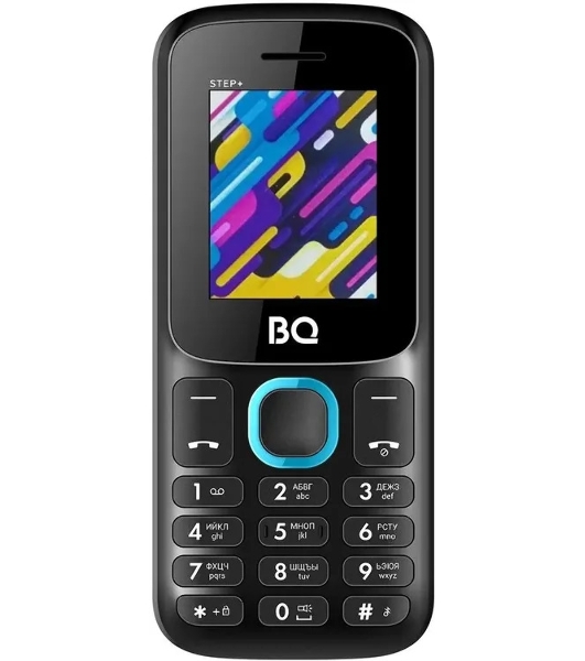 Мобильный телефон BQ 1848 Step+ черный/синий