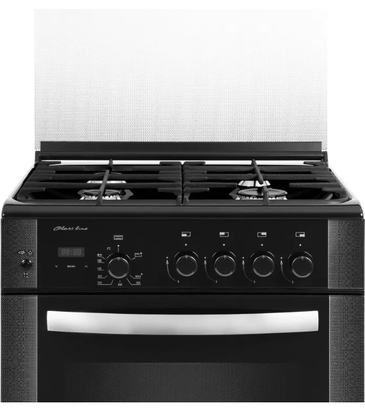 Плита газовая Gefest ПГ 6300-03 0046 черный, конфорок 4 шт, духовка 52 л, 60 см x 85 см x 60 см