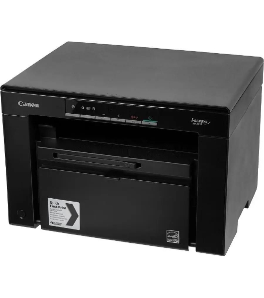 МФУ лазерное Canon i-SENSYS MF3010 (5252B004), A4, ч/б, печ. 18 стр/мин., скан. до 18 стр/мин., 600 x 1200 dpi (печать) 600x600dpi (сканер), USB 2.0