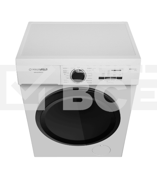 Стиральная машина Maunfeld MFWM127WH052 белый, загрузка  фронтальная 7 кг, 1200 об/мин., класс: А+++