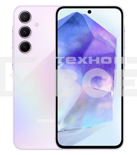 Смартфон Samsung Galaxy A55 5G NFC 8/128Gb светло-фиолетовый