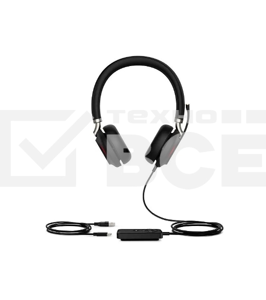Гарнитура USB/Bluetooth Yealink UH38 Dual UC-BAT черный