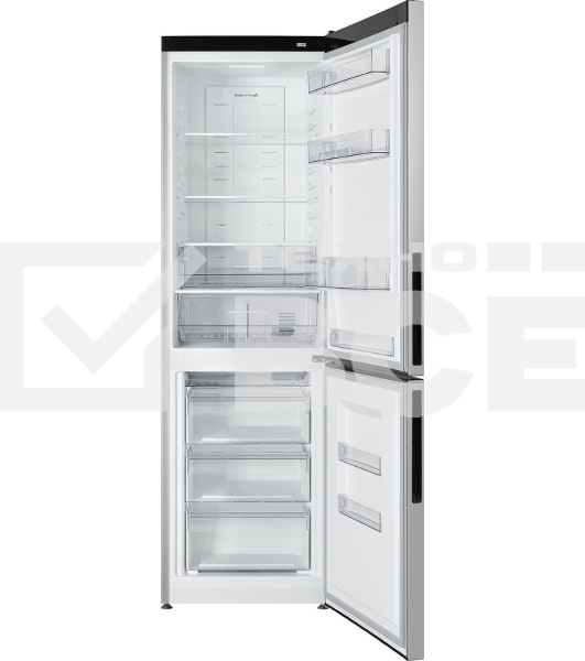 Холодильник Atlant ХМ-4624-181-NL серебристый двухкамерный 235/94л морозилка снизу, No Frost