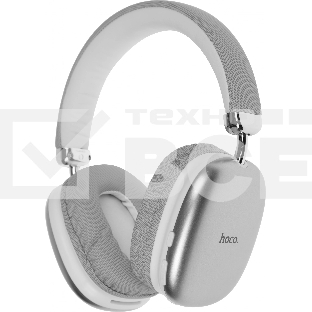 Беспроводные/проводные наушники Hoco W35 белый, полноразмерные, Bluetooth + проводной, до 40 ч