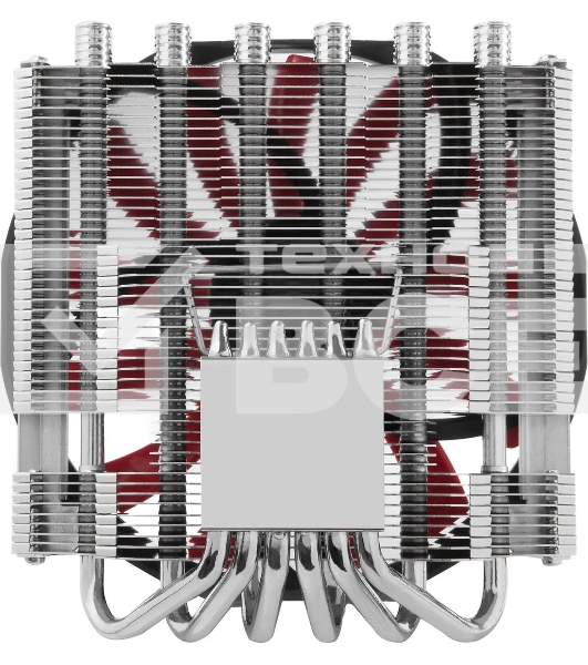 Устройство охлаждения(кулер) Thermalright AXP-200-R Soc-AM5/AM4/1151/1200/2066/1700 черный/красный 4-pin 30.6dB Al 180W 475gr Ret