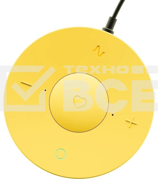 Умная колонка Sber SberBoom Mini SBDV-00095Y, 5Вт, с голосовым ассистентом Салют, желтый