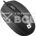 Мышь проводная Defender Alpha MB-507 черный, 1000 dpi, USB, кнопки - 3, фото12