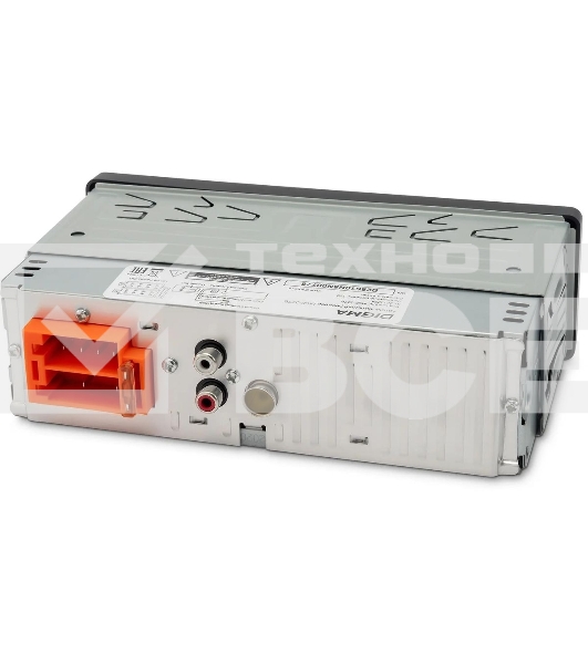 Автомагнитола Digma MCP-227B 1DIN 2x45Вт v5.0 USB 2.0 AUX 2 ПДУ