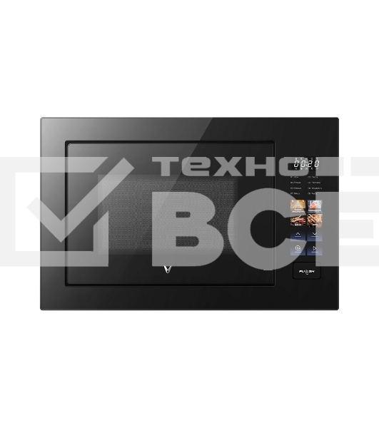 Микроволновая печь встраиваемая Viomi VBMO01 черный, 25 л, 850 Вт, переключатели - сенсор