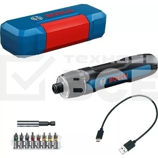 Отвертка аккумуляторная Bosch GO 3 аккум. патрон:шестигранник 6.35 мм (1/4) (кейс в комплекте) (06019H2201)