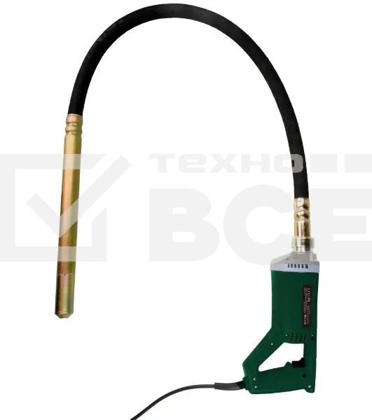 Вибратор электрический для бетона Zitrek ZKVD1000 (085-3011) 1000 Вт, 13000 виб/мин, длина вала 1.5 м