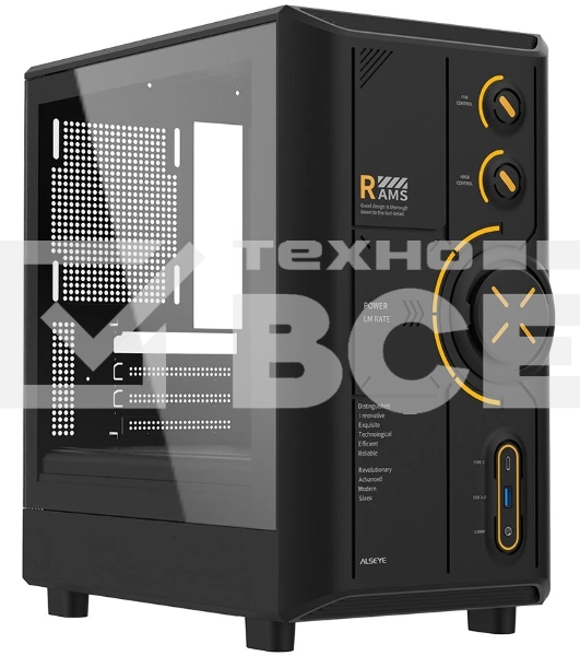 Компьютерный корпус RAMS 2.0 черный Type C