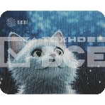 Коврик для мыши Cactus белый Cat 220x180x2мм (CS-MPC-P06XS), фото 1
