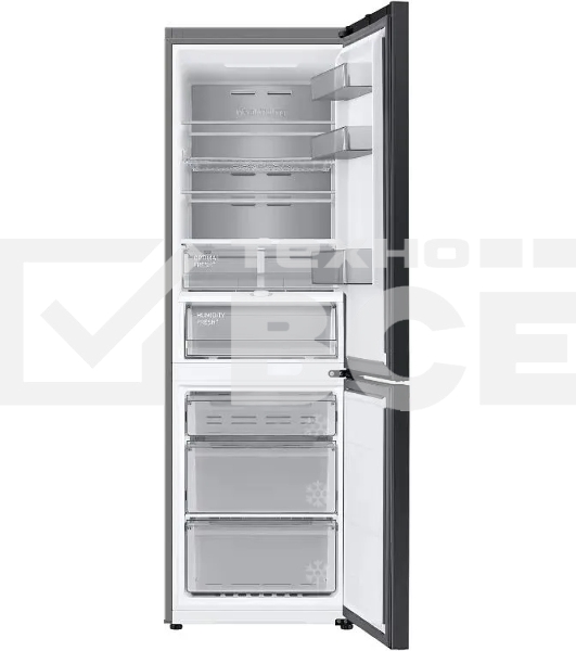 Холодильник Samsung RB34C7B5EB1/EF 2-хкамерн. черный мат. инвертер