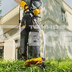 Триммер электрический Denzel TE-1100, 1100 Вт, 380 мм, катушка, разборная штанга, фото7