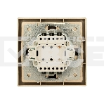 Выключатель LEZARD 704-3688-111QC 1-кл. с индик. СП ZIMA IP20 10А безвинт. зажим, зол., фото5