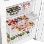 Холодильник Maunfeld MFF185NFW белый глянц. двухкамерный 211/104л морозилка снизу, No Frost, фото7