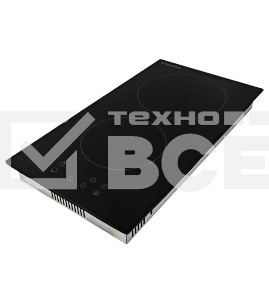 Варочная панель Maunfeld EVCE.292-BK ДОМИНО, ЧЕРНОЕ стекло