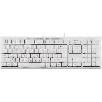 Клавиатура SVEN KB-S300 проводная, USB Type-A, белый, фото 1