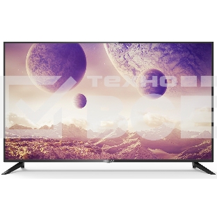Телевизор MEGAMAX 50' 50MG11USM черный DLED UHD 60Hz Smart TV