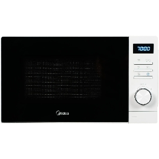 Микроволновая печь Midea AM720C2VR-W белый, 20 л, 700 Вт, переключатели - кнопки, поворотный механизм