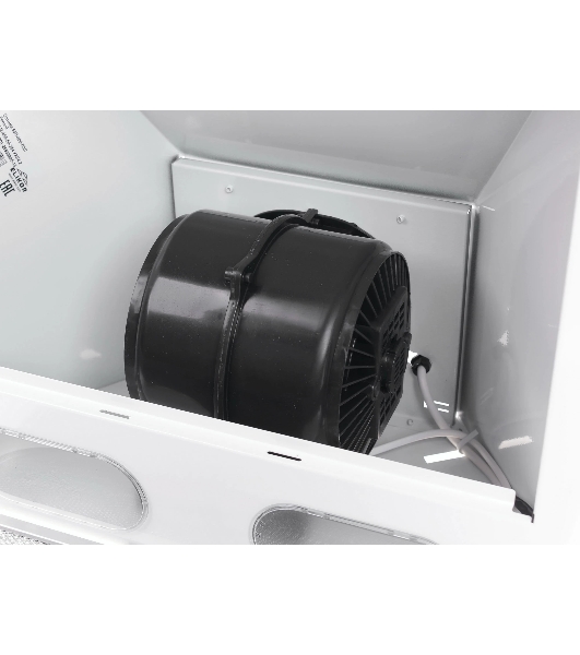 Вытяжка каминная Elikor Оптима 50П-400-П3Л белый, 50 см, 400 куб. м/ч, 55 дБ