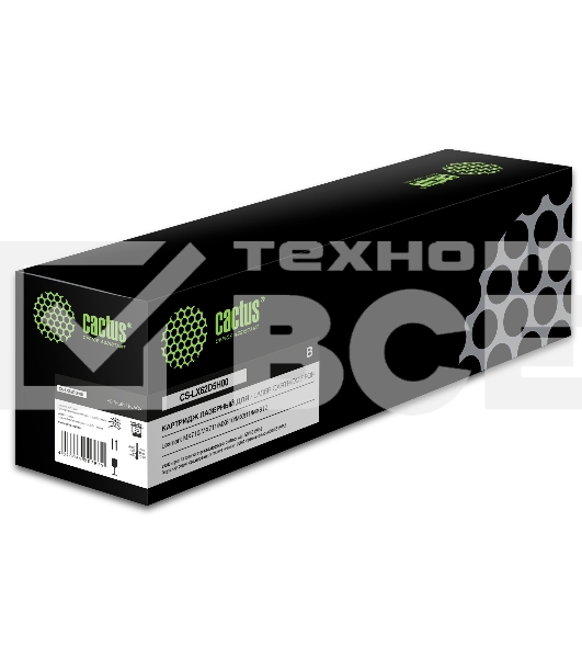 Картридж лазерный Cactus CS-LX62D5H00 62D5H00 черный (25000стр.) для Lexmark MX710/MX711/MX810/MX811