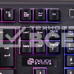 Клавиатура Oklick 717G проводная, USB, черный/серый, фото10