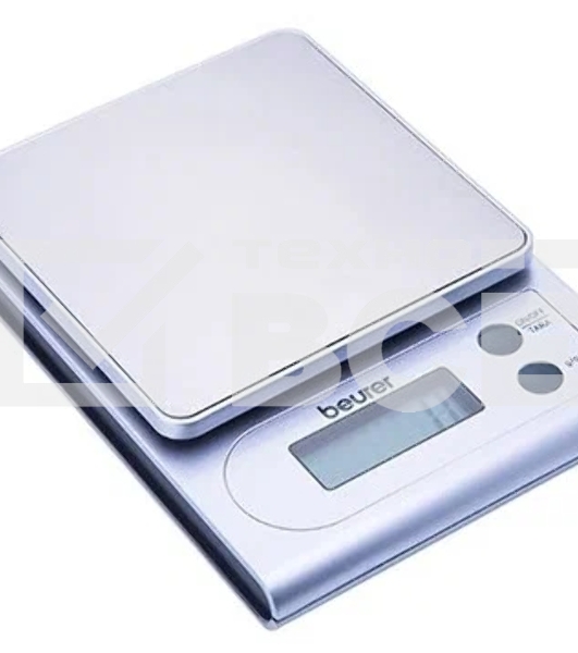Весы кухонные Beurer KS22 макс.вес:3кг серебристый