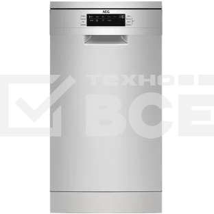 Посудомоечная машина AEG FFB73527ZM нержавеющая сталь (узкая)